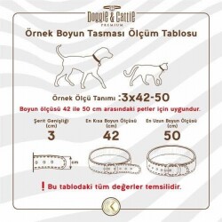 Doggie Boğma Zincir Köpek Eğitim Tasması 3,5x50 60 Cm - 3