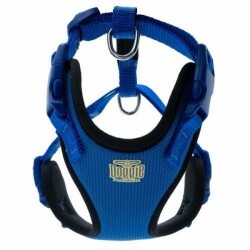 Doggie Havalı Ped Dokuma Köpek Göğüs Tasması Royalblue 1,5x35-45 Cm - 2