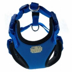 Doggie Havalı Ped Dokuma Köpek Göğüs Tasması Royalblue 1,5x40-50 Cm - 2