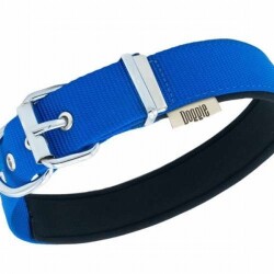 Doggie Konfor Dokuma Köpek Boyun Tasması Royalblue 3x42 50 Cm - 2