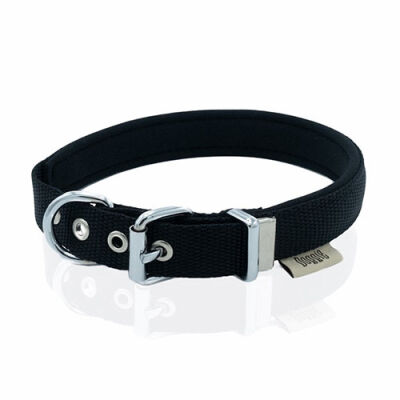Doggie Konfor Dokuma Siyah Köpek Boyun Tasması Small 2 x 30-35 cm - 1