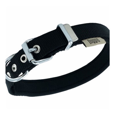 Doggie Konfor Dokuma Siyah Köpek Boyun Tasması Small 2 x 30-35 cm - 3