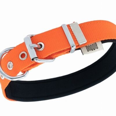 Doggie Konfor Dokuma Köpek Boyun Tasması Turuncu 2,5x37 45 Cm - 2