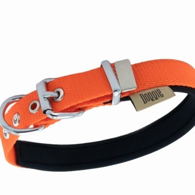 Doggie Konfor Dokuma Köpek Boyun Tasması Turuncu 2x30 35 Cm - 3