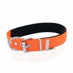 Doggie Konfor Dokuma Köpek Boyun Tasması Turuncu 3x47 55 Cm - 3