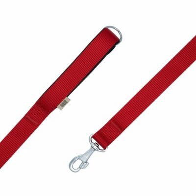 Doggie Konfor Klasik Dokuma Köpek Gezdirme Tasması Kırmızı 3x100 Cm - 2