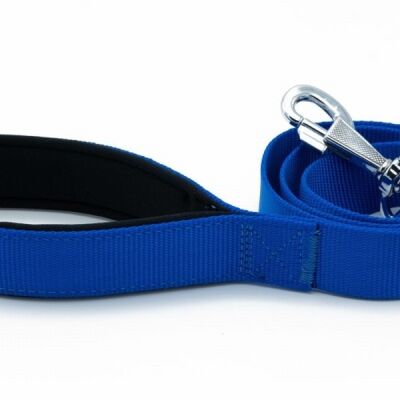 Doggie Konfor Klasik Dokuma Köpek Gezdirme Tasması Royalblue 3x100 Cm - 3