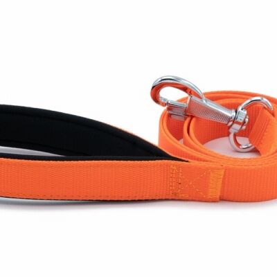 Doggie Konfor Klasik Dokuma Köpek Gezdirme Tasması Turuncu 2,5x120 Cm - 3