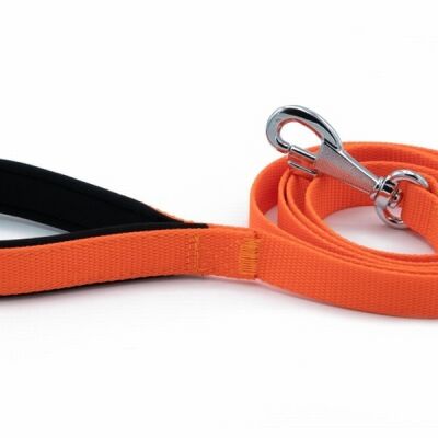 Doggie Konfor Klasik Dokuma Köpek Gezdirme Tasması Turuncu 2x140 Cm - 3