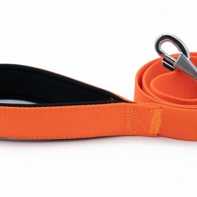 Doggie Konfor Klasik Dokuma Köpek Gezdirme Tasması Turuncu 3x100 Cm - 3