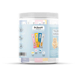 Dr.Sacchi Creamy Snack Karışık Sıvı Kedi Ödülü 30x14 Gr - Dr.Sacchi
