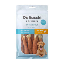 Dr.Sacchi Premium Mini Tavuk Butlu Tahılsız Köpek Ödülü 115 Gr - Dr.Sacchi