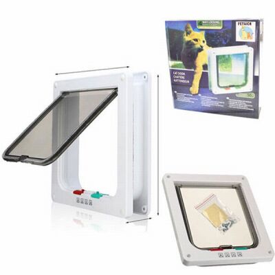 EuroCat 4 Yollu Kedi Kapısı 25x23,5x5,5 Cm - 1