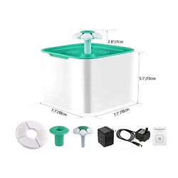 EuroCat Holytachi 3 in 1 Papatya Otomatik Kedi Su Pınarı 18x13x7 Cm - Eurocat