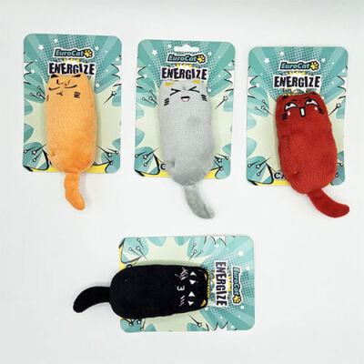 Eurocat Kedi Oyuncağı Mimikli Büyük Kedi Karışık Renkli - 1