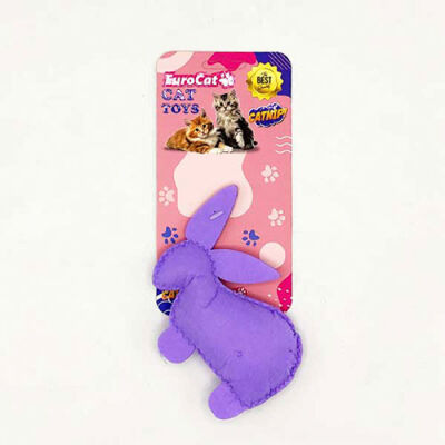 EuroCat Toys Peluş Tavşan Kedi Oyuncağı - 1