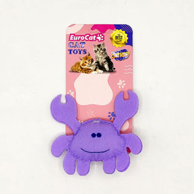 EuroCat Toys Peluş Yengeç Kedi Oyuncağı - 1