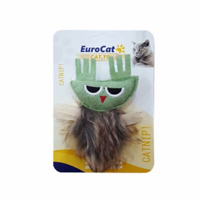 EuroCat Yeşil Sincap Kedi Oyuncağı - 1