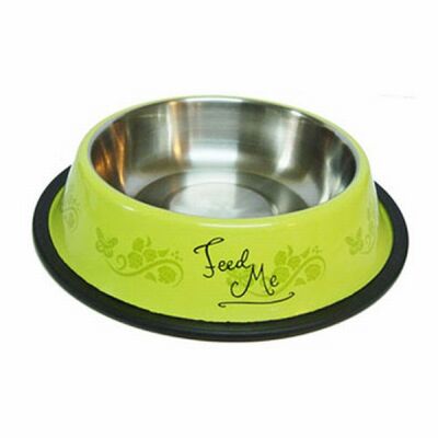 EuroDog Renkli Figürlü Kedi Köpek Mama Su Kabı 8 Oz 12 Cm - 1