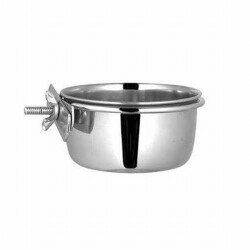 EuroDog Vidalı Metal Kuş Yem Kabı 30 Oz 14,5 Cm - Eurodog