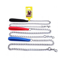 Eurodog Yumuşak Saplı Zincir Köpek Gezdirme Tasması 3 Mm 120 Cm - EuroDog