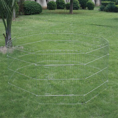 EuroGold 8 Parça Tel Panel Köpek Oyun Alanı 61x78 Cm - 1