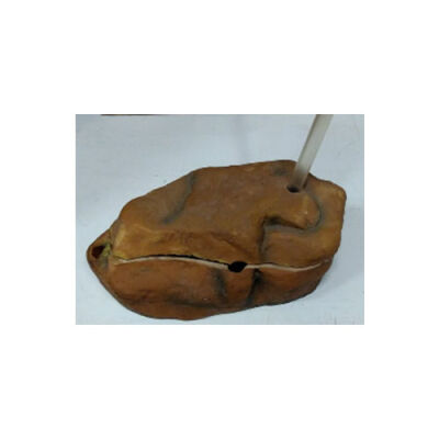 EuroGold Akvaryum Dekoru Yüzen Kaplumbağa Adası 21,5x14,5x5,5 Cm - 1