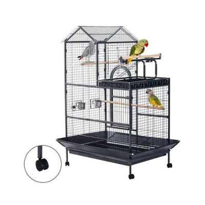 EuroGold Ayaklı Büyük Papağan Kafesi 93x69x160 Cm - 1
