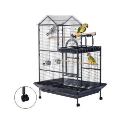 EuroGold Ayaklı Büyük Papağan Kafesi 93x69x160 Cm - EuroGold
