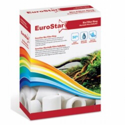 EuroStar Bio Glass Ring Seramik Halka Akvaryum Filtre Malzemesi 500 Ml - Eurostar