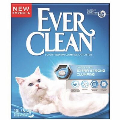 Ever Clean Extra Strong Clumping Kokusuz Topaklanan Kedi Kumu 10 Lt - 1