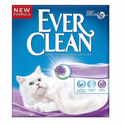 Ever Clean Levander Lavanta Kokulu Topaklanan Kedi Kumu 10 Lt - 1
