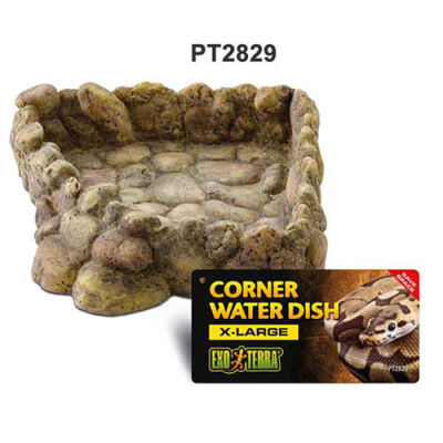 Exo Terra Corner Water Dish Sürüngen Su Kabı XL - 1