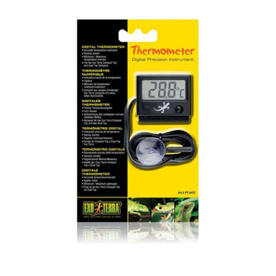 Exo Terra Digital Thermometer Isı Ölçer Termometre - 1