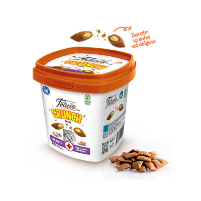 Felicia Beauty Crunch Tavuklu ve Somonlu Kedi Ödül Maması 100 Gr - 1