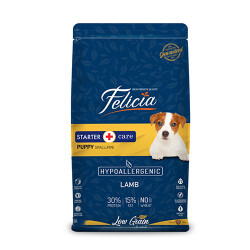 Felicia Hypoallergenic Küçük ve Orta Irk Kuzulu Düşük Tahıllı Yavru Köpek Maması 3 Kg - Felicia