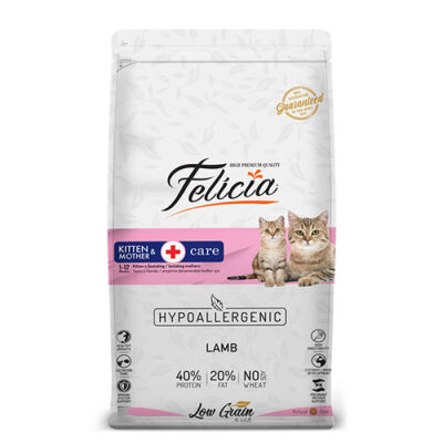 Felicia Hypoallergenic Kuzulu Düşük Tahıllı Yavru Kedi Maması 2 Kg - 1