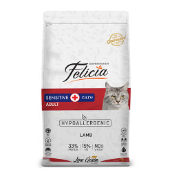 Felicia Hypoallergenic Kuzulu Düşük Tahıllı Yetişkin Kedi Maması 2 Kg - Felicia
