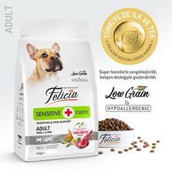 Felicia HypoAllergenic Small Mini Kuzulu Küçük Irk Düşük Tahıllı Yetişkin Köpek Maması 6 Kg - Felicia