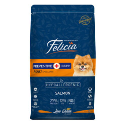 Felicia HypoAllergenic Small Mini Somonlu Küçük Irk Düşük Tahıllı Yetişkin Köpek Maması 3 Kg - Felicia