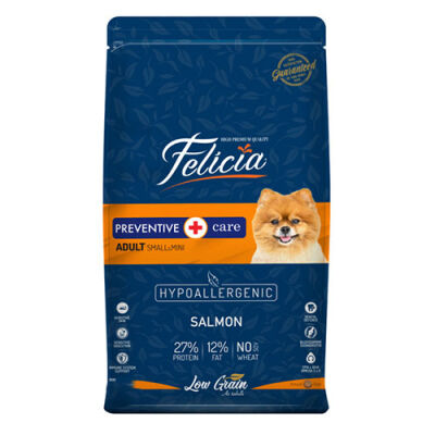 Felicia HypoAllergenic Small Mini Somonlu Küçük Irk Düşük Tahıllı Yetişkin Köpek Maması 6 Kg - 1