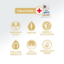 Felicia Hypoallergenic Somonlu Düşük Tahıllı Yetişkin Kedi Maması 12 Kg - 2