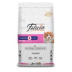 Felicia Hypoallergenic Tavuklu ve Hamsili Düşük Tahıllı Yavru Kedi Maması 12 Kg - Felicia