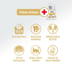 Felicia HypoAllergenic Urinary Sterilised +7 Tavuklu Düşük Tahıllı Kısırlaştırılmış Yaşlı Kedi Maması 2 Kg - 2