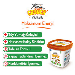 Felicia Vitality Crunch Sığır Etli Yaban Mersinli ve Sütlü Kedi Ödül Maması 100 Gr - 2