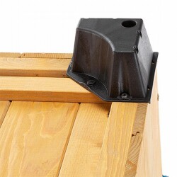 Ferplast Baita 60 Ahşap Köpek Kulübesi 58,5x73,5x54,5 Cm - 2