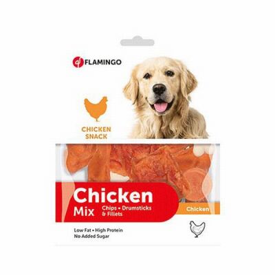 Flamingo Chicken Mix Tavuklu Karışık Köpek Ödülü 170 Gr - 1