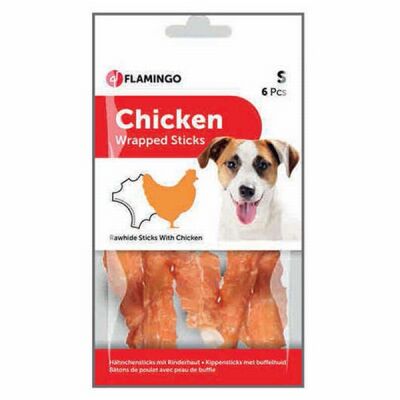 Flamingo Chicken Wrap Tavuklu Çubuk Köpek Ödülü 6'lı 70 Gr - 1