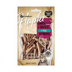 Flamingo Hapki Ördekli ve Balıklı Şerit Kedi Ödülü 85 Gr - Flamingo