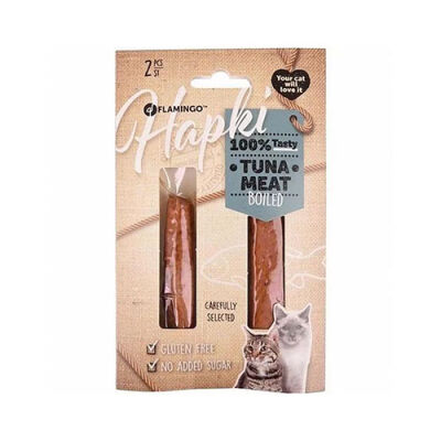 Flamingo Hapki Pişirilmiş Ton Balıklı Kedi Ödül Maması 2'li 35 Gr - 1